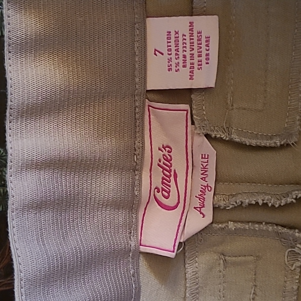 Candies Ankle Pants Sz.7 - Picture 3 of 7